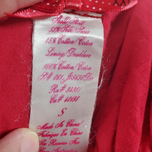 XXI Forever 21 Silk Red Floral Dress - Picture 5 of 13